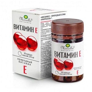 Vitamin E mirrola Nga hàm lượng 270mg giúp trắn sáng da, chống lão hóa - hộp 30 viên giá sỉ