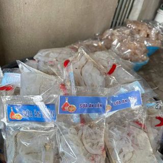 Sứa biển ăn liền Nghệ An, túi 1kg (cả nước cả thân sứa 1,2-1,3kg)