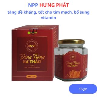 Đông trùng hạ thảo Hogi sấy khô tang cường sức khỏe – Hũ 15gr