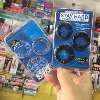 Bộ 3 vòng bi silicon Get Lock cho nam