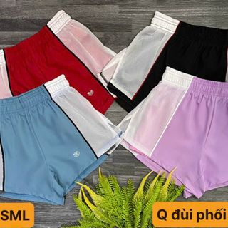 Hàng nhặt size Quần đùi phối lưới kho về lại đủ màu và size