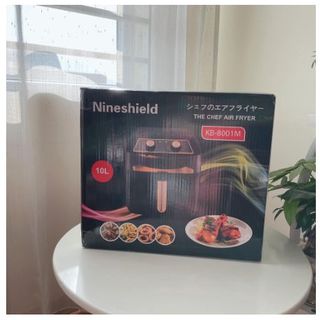 NỒI CHIÊN KHÔNG DẦU NINESHIELD 10L KB-8001M CHÍNH HÃNG