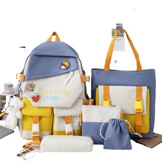 Balo 4 món thời trang đi học - Cute Little (không kèm túi rút)