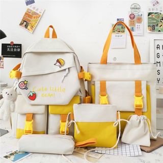 Balo 4 món thời trang đi học - Cute Little (không kèm túi rút)
