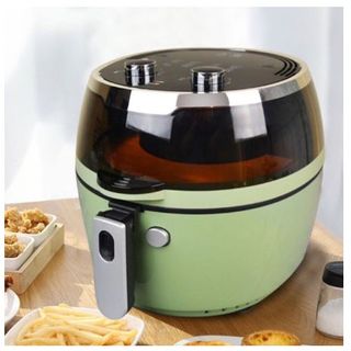 (Sẵn Hàng)Nồi chiên không dầu Nine Shield chính hãng 8L - Bảo hành 1 năm (6 tháng 1 đổi 1)