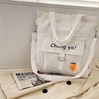 TÚI TOTE ĐEO 2 KIỂU ĐEO VAI VÀ ĐEO CHÉO Đi học Và Đi Chơi - Chong ya