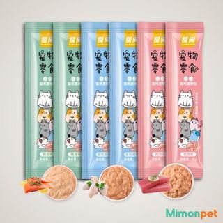 Thức ăn cho mèo súp thưởng shizuka (Date mới 2025)