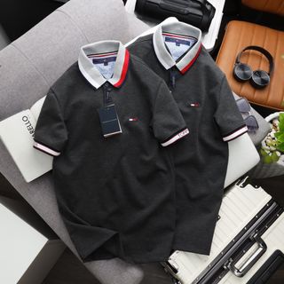 Áo thun polo cotton 4c nam, áo thun cổ bẻ nam cao cấp, chất COTTON 100% 4 chiều. Bo xịn. Bảng màu hottriend. Form slim chuẩn hàng xuất. - size từ 55kg - 85kg