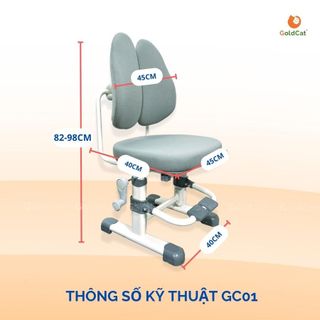 Ghế Học Sinh G01 Chống Gù Chống Cận GoldCat