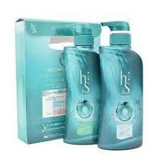 Bộ Dầu gội và Dầu xả H&S 370ml xanh lá-Nhật Bản