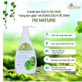 Dung Dịch Vệ Sinh Phụ Nữ IM NATURE Gel Trầu Không 150ml Làm Hồng Giảm Nấm Ngứa Phụ Khoa An Toàn Bà Bầu Và Sau Sinh