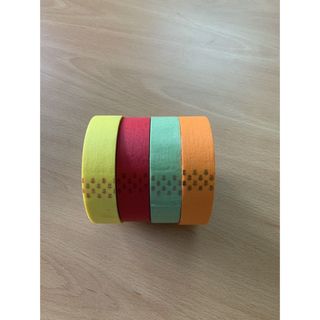 Băng keo giấy nhiều màu loại trung 2F4 siêu dính tiện lợi (2.5cm x 20m)