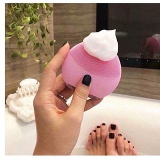[SIÊU RẺ] MÁY RỬA MẶT RUNG TẠO BỌT GIÚP SẠCH SÂU FOREVER