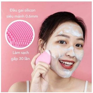 [SIÊU RẺ] MÁY RỬA MẶT RUNG TẠO BỌT GIÚP SẠCH SÂU FOREVER
