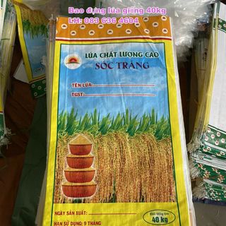 BAO LÚA GIỐNG CHẤT LƯỢNG CAO SÓC TRĂNG giá sỉ
