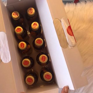 NƯỚC HỒNG SÂM CÓ CỦ KGS CAO CẤP HỘP 10 CHAI THỦY TINH
