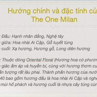Nước Hoa The One