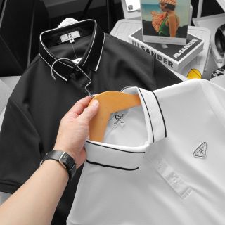 Áo thun nam polo Pack Paris Cotton Mè, thấm hút tốt, chất mát, mịn, chống nhăn, co giãn tốt, ( size 55-95kg )
