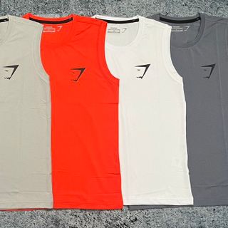 Sát nách nam gymshark vải lỗ kim siêu thoáng mát