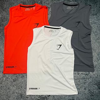 Sát nách nam gymshark vải lỗ kim siêu thoáng mát
