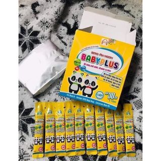 [MUA 1 TẶNG 1] - Siro ăn ngon Baby Plus giúp trẻ hết biếng ăn ngủ ngon tăng cân đề kháng tốt hết táo bón tặng bình nước