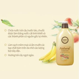 Sữa Tắm Happy Bath Real Chokchok Natural Body Wash 900ml