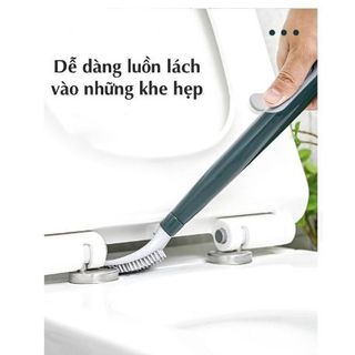 Cọ bồn cầu silicon thông minh, Chổi Cọ bồn cầu có hộp dán tường cao cấp
