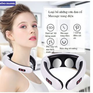 Máy Massage Cổ Vai Gáy Trị Liệu Cao Cấp [Hàng Loại 1] Máy Massager Đa Năng
