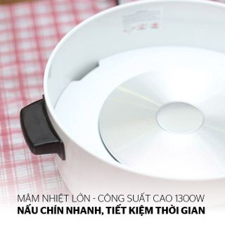 Lẩu điện SUNHOUSE , nồi lẩu điện sunhouse