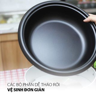 Lẩu điện SUNHOUSE , nồi lẩu điện sunhouse