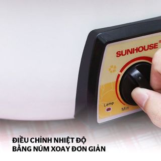 Lẩu điện SUNHOUSE , nồi lẩu điện sunhouse