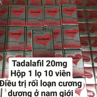 Tadalafil 20mg lọ 10 viên