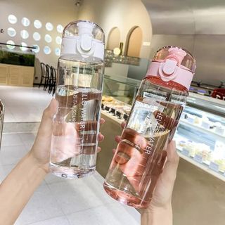 Bình nước tập gym thể thao dung tích lớn nhựa PP 780ml