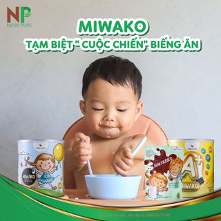 Sữa Hạt Hữu Cơ Miwako Không Chứa Đậu Nành và Chất Biến Đổi Gen Dành Cho Nhóm Trẻ Đặc Biệt