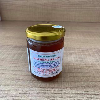 Mạch nha nếp Kim Hồng-Đặc sản Quảng Ngãi (dạng hũ thủy tinh tròn 300g)