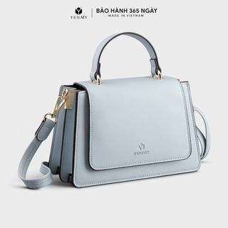 Túi đeo chéo da nữ nắp gập phối quai xách Yuumy Seasand YN128 nhiều mẫu
