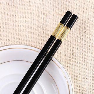 Bộ 10 đôi đũa mạ vàng