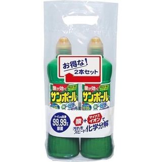 Set 2 chai nước tẩy Toilet Kincho Nhật Bản