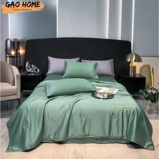 Bộ chăn ga lụa thái chăn hè Hàng Nhập Khẩu Siêu Đẹp Mát Lạnh Đủ Kích Thước - KiMi Decor HCM