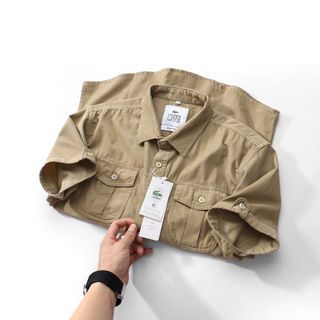 Áo so mi nam, Sơ mi tay ngắn nam cao cấp, chất nhung tăm dày dặn, mịn , thoáng thấm hút ok , co giãn nhẹ, màu đẹp, dễ phối dễ bán , thiết kế Đơn giản sang đẹp , full tem tag mạc - size từ 55kg - 85kg