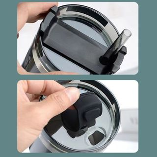 Ly nước giữ nhiệt đa sắc chống tràn 900ml