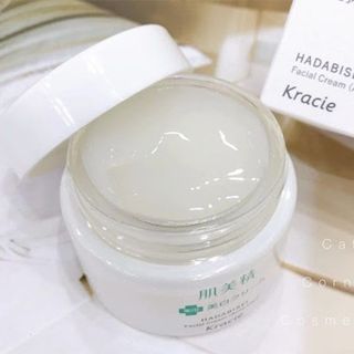 Kem dưỡng trị mụn kracie hadabisei facial cream Nhật Bản