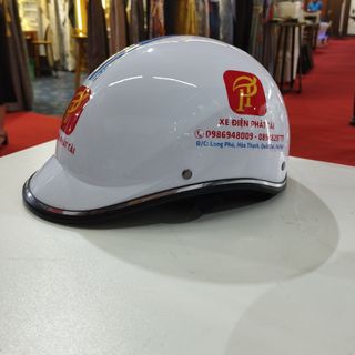Mũ bảo hiểm in logo theo yêu cầu | Giá sản xuất | Không trung gian