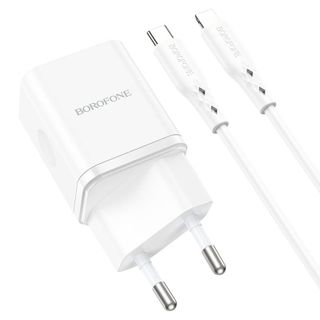 Bộ sạc Borofone BN6 USB - C to Lightning