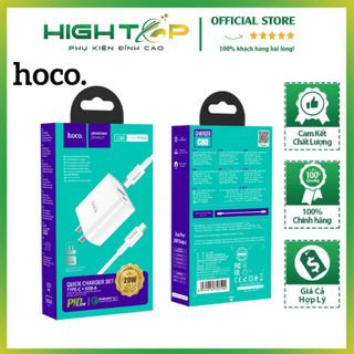 HOCO C80 PD20W 3.0 QC Type C to Type C: Bộ sạc siêu tốc cho thiết bị của bạn giá sỉ