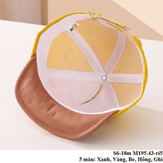 Mũ cho bé/ Mũ vành nhỏ dễ thương S6-18m M195.43-ri5