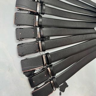 Thắt lưng da tăng hạt khoá ko hiệu