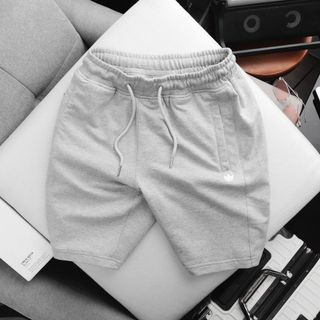 Quần short thun nam, quần đùi nam cao cấp, chất nỉ 100% cotton , hàng onweb , bo dệt đồng màu - size từ 55kg - 85kg