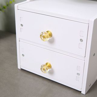 Kệ Đựng Mỹ Phẩm Có Gương Tai Mèo