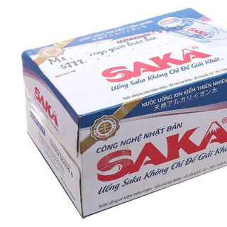 Thùng 24 chai nước điện giải SAKA 355ml / Lốc 6 chai nước điện giải SAKA 355ml